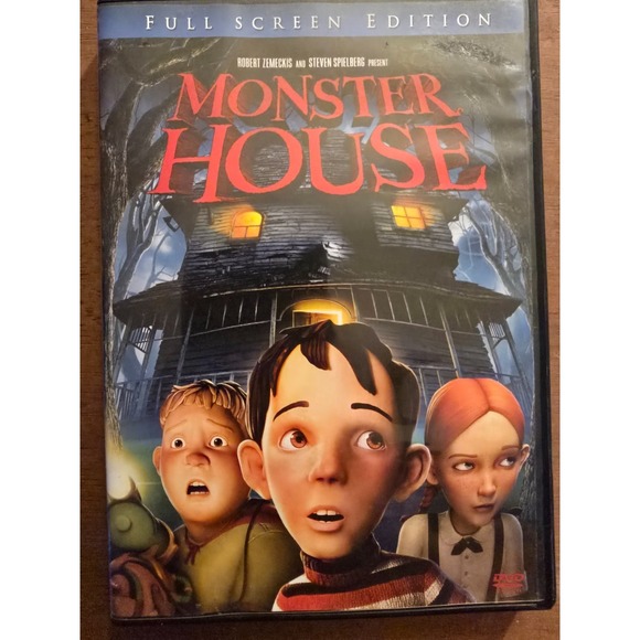 Other - Monster House (DVD, 2006), Full Screen Edition, Excellent Condition‎